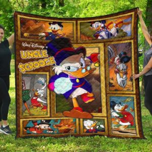 Scrooge Mcduck  Premium Quilt  Quilt